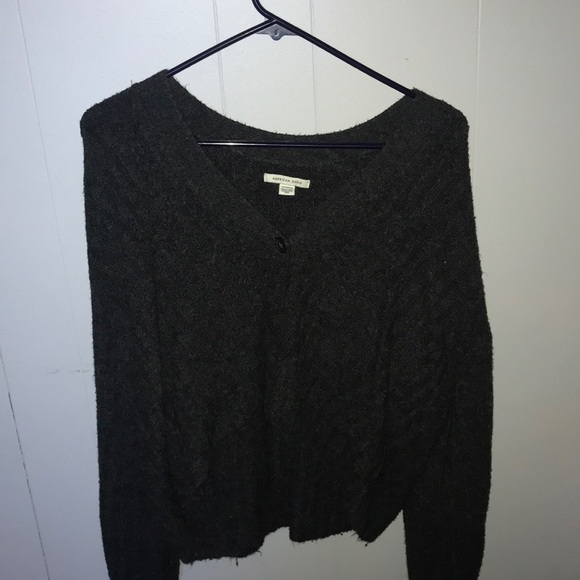 American Eagle Outfitters Sweaters - Button up cropped sweater in great condition
